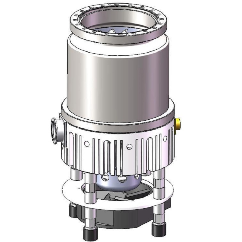 Air-cooled composite molecular pump molecular turbo pump