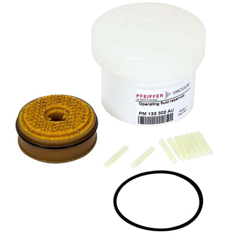 Pfeiffer HiPace 450 and 700 Turbo Pump Maintenance Replacement Oil Fluid Reservoir Kit Lubricates Mechanical Bearing