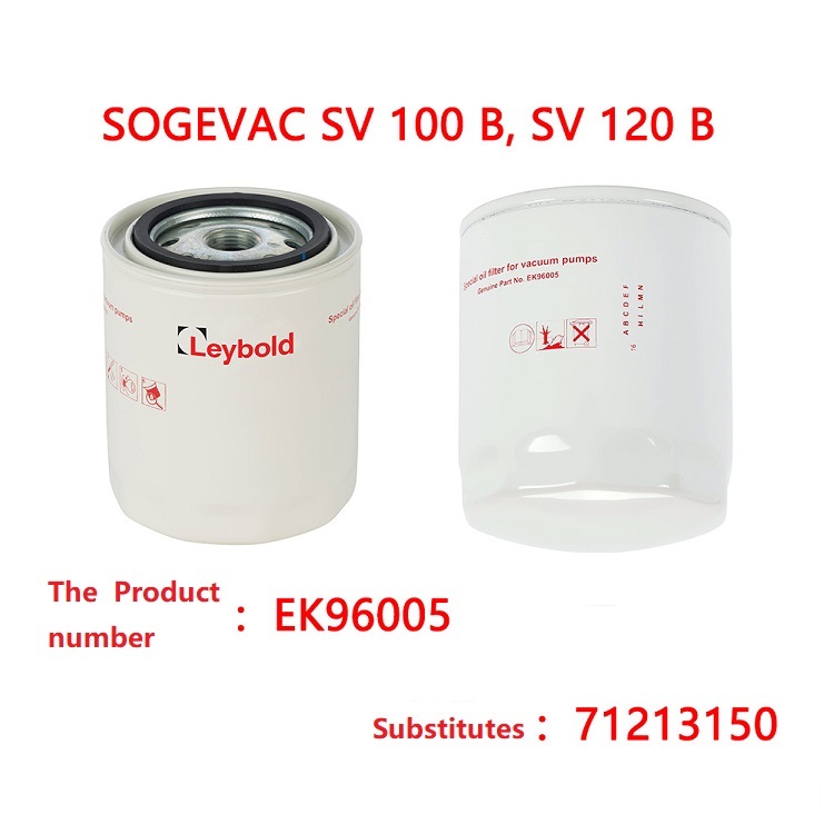 Vacuum pump SV100B SV120B oil filter oil grid EK96005 71213150