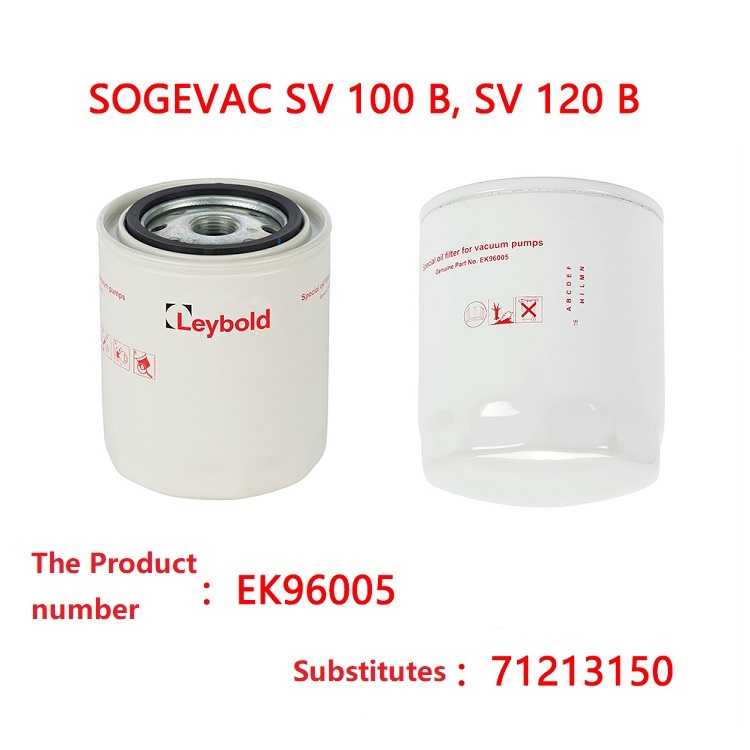 Vacuum pump SV1200 oil filter oil grid EK96009 71214598