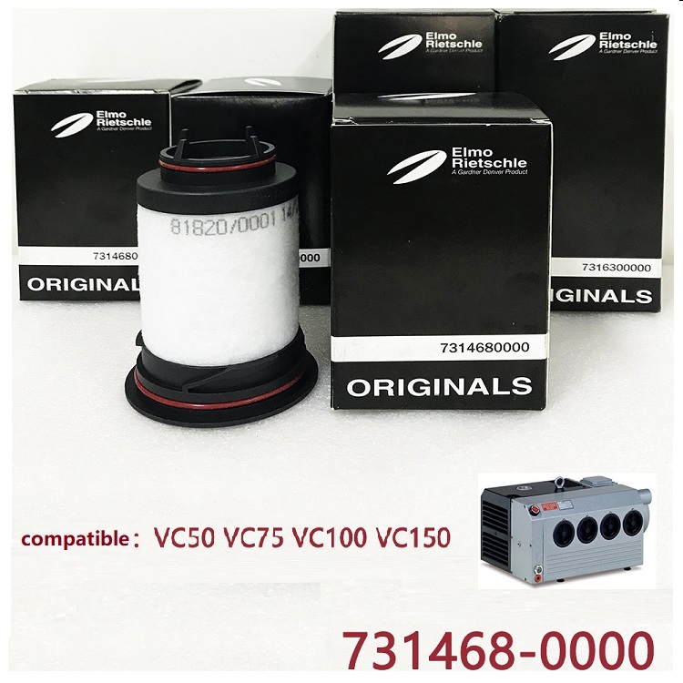 Vacuum pump exhaust filter Oil mist separator 731468 731630