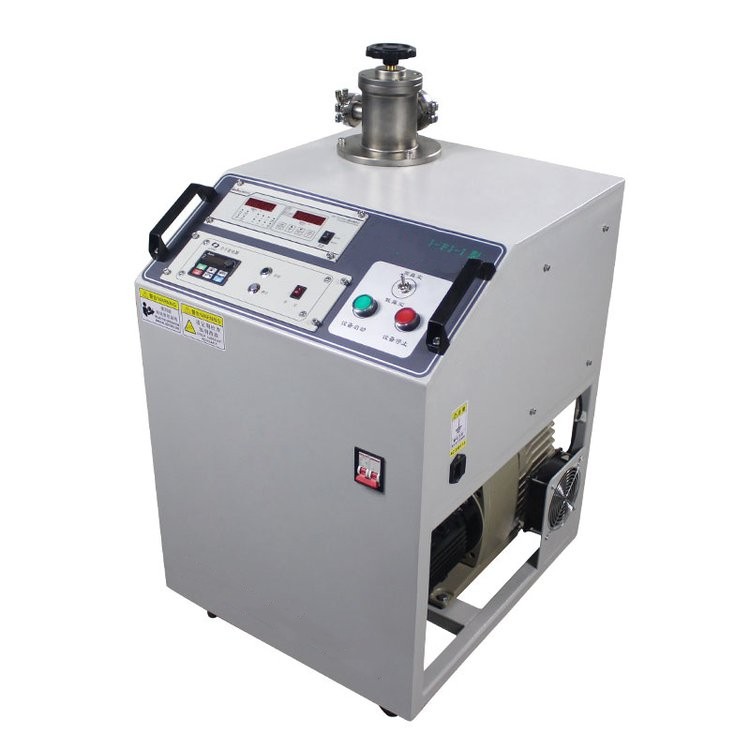 High vacuum turbomolecular pump FJ series with rotary vane pump in exhaust platform