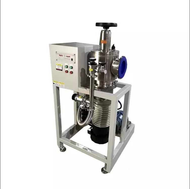580L/S high vacuum diffusion pump system with rotary vane vacuum pump model KS-580
