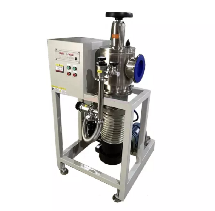 580L/S high vacuum diffusion pump system with rotary vane vacuum pump model KS-580