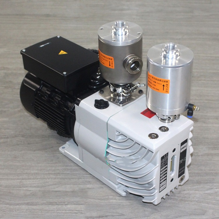 Rotary vane vacuum pump silencer GL-25 standard oil return type filter stainless steel