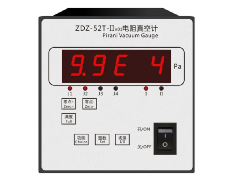 Dual resistance vacuum gauge Model: ZDZ-52T-IIv01, ZDZ-52T-IIv03