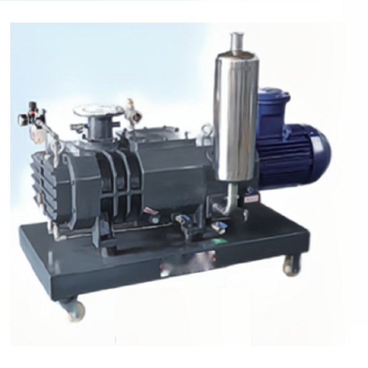 Water  cooling LGB1100 dry oil-free screw vacuum pump motor power 22KW
