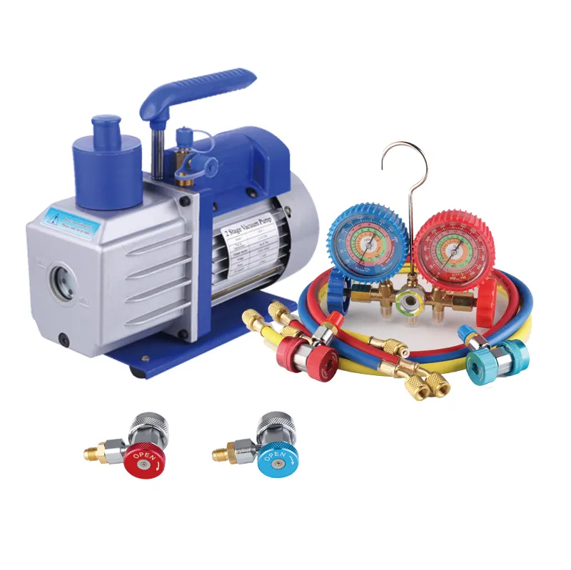 226L/min Air Conditioning Cooling TXVP280 1HP two-stage vacuum pump Rotary vane vacuum pump Miniature vacuum pump