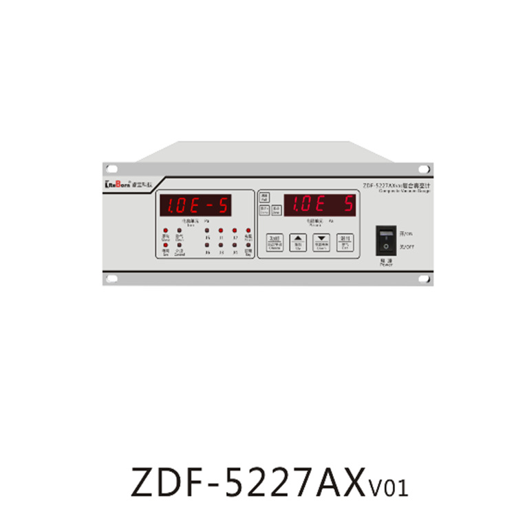 Ionization resistance high precision digital vacuum gauge Rebo ZDF-5227/5227AX composite vacuum gauge
