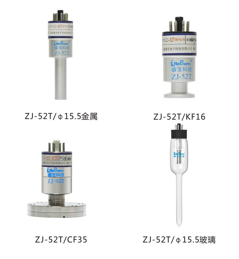 Ionization resistance Precision Measurement of Barometric Gas Pressure Controller REBORN ZDF-5210BY/B composite vacuum gauge