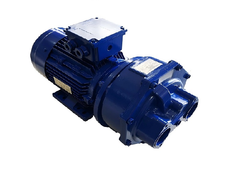 Compact design vacuum pump