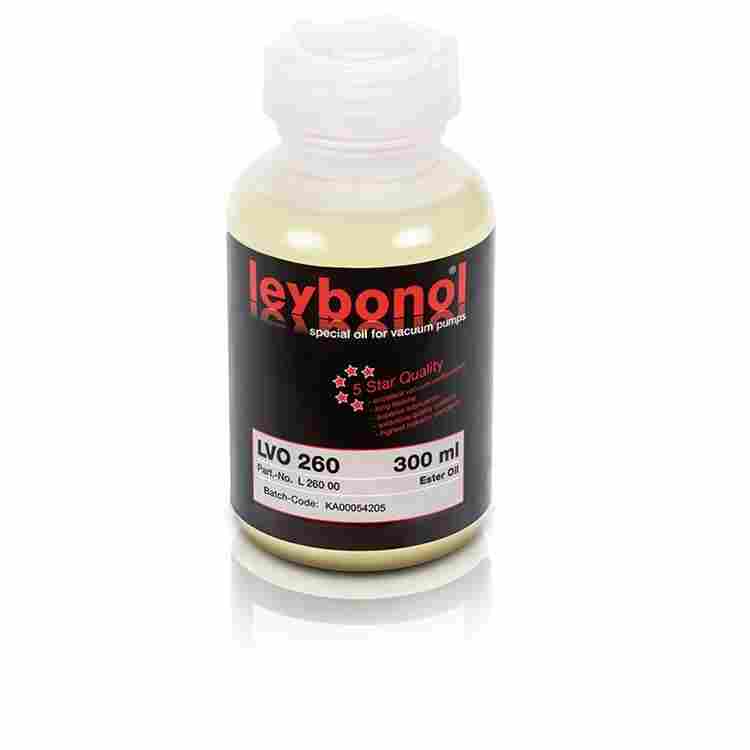 Leybold LVO 260 oil, Vacuum pump oil, Synthetic vacuum oil, Leybold TURBOSTREAM oil, Oil for Leybold D 2500, Oil for Leybold S 3500, Ester vacuum oil, High thermal stability oil, Leybold pump oil, 896 112