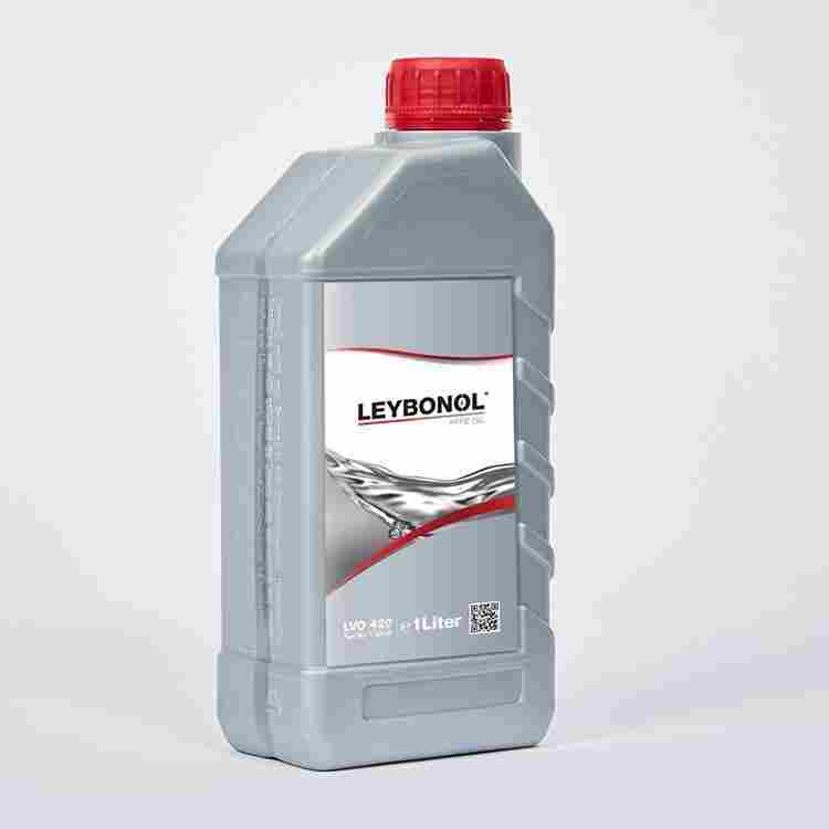 PFPE vacuum pump oil, LVO 420, Leybold vacuum pump oil, SOGEVAC oil, L 420 02, Chemically inert vacuum oil, High temperature vacuum oil, Perfluoropolyether oil, Vacuum pump fluid, Leybold SOGEVAC BI oil