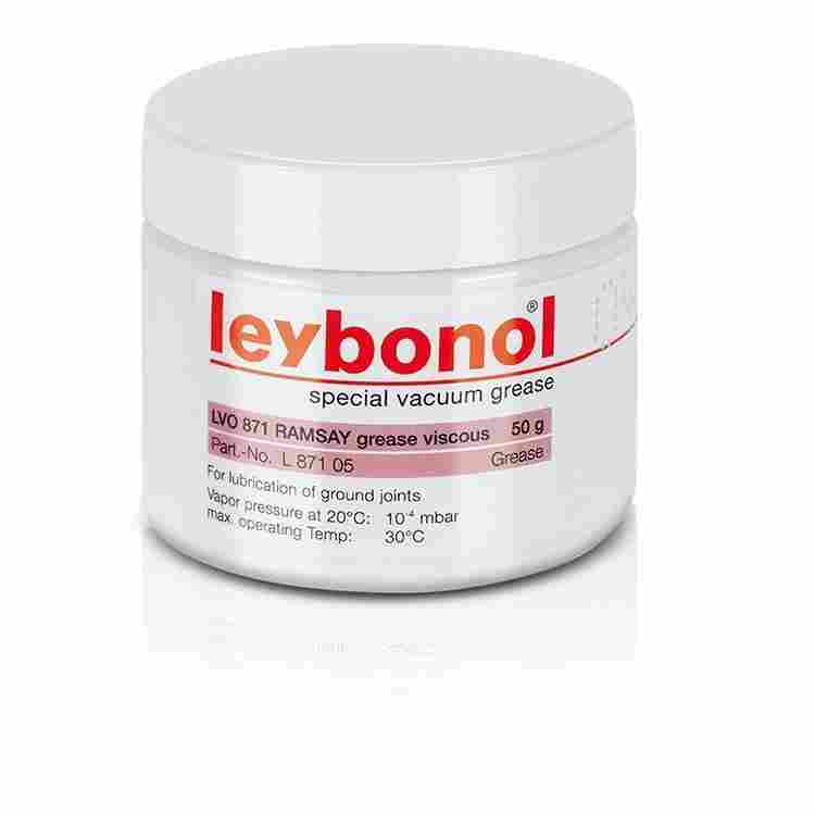 Leybold LVO 871, L 872 05, Vacuum grease, Low vacuum grease, Ground joint lubricant, Leybold vacuum lubricant, Vacuum pump grease, Low vapor pressure grease, Leybold vacuum parts