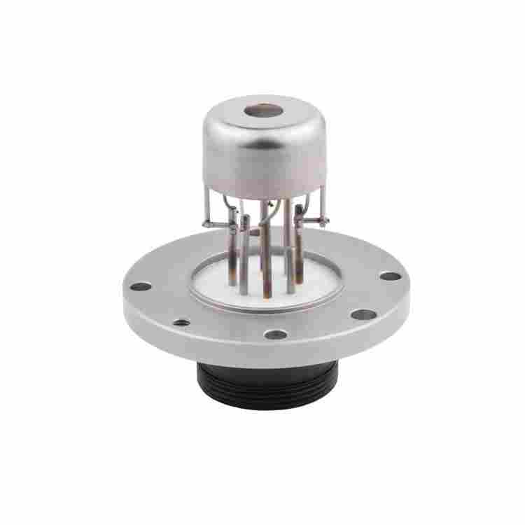 INFICON ion source filament,Leybold ion source filament,ion source filament replacement,yttria iridium filament,iridium filament vacuum,dual filament ion source,stainless steel flange ion source,ion source repair parts,filament replacement kit,vacuum inst