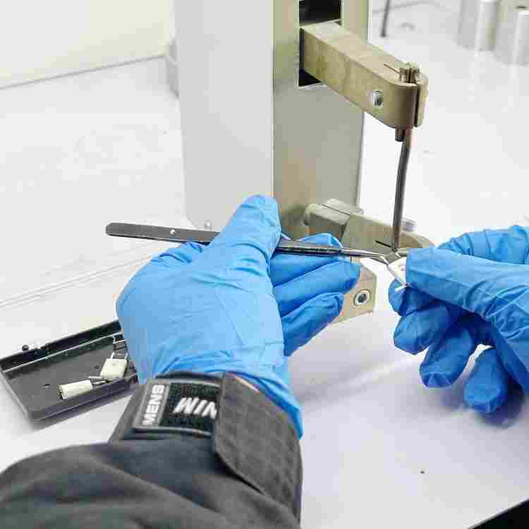 helium leak detector filament repair,ion source filament repair,ion source filament welding,helium leak detector filament welding,ion source filament refurbishment,helium mass spectrometer leak detector filament,OEM ion source filament repair,filament rew