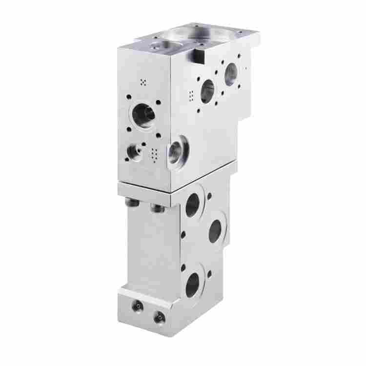 ASM Alcatel 142 542 Helium Leak Detector Valve Assembly - Detailed View 1