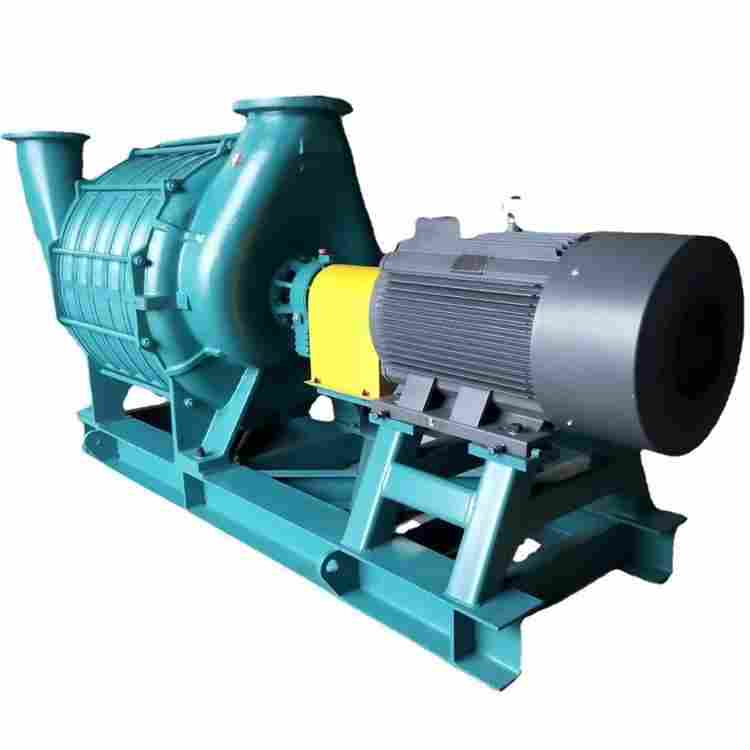 high pressure centrifugal blower, multi-stage air pump, industrial blower fan, 380V centrifugal blower, cast iron air pump, industrial ventilation equipment, high-performance blower, air handling system, centrifugal fan, industrial vacuum pump