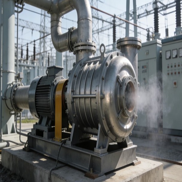 Edwards Liquid Ring Vacuum Pumps for Power Generation Efficiency