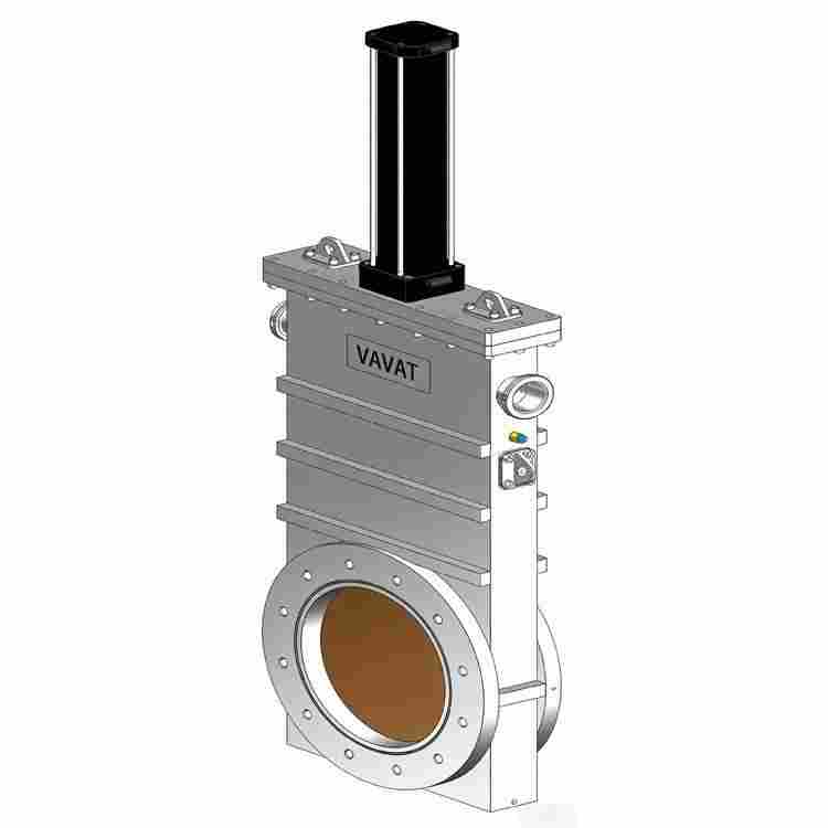 high vacuum gate valve, stainless steel gate valve, large aperture vacuum valve, vacuum isolation valve, pneumatic gate valve, vacuum coating equipment, space simulation chamber, industrial vacuum system, ultra-high vacuum valve, vacuum system components