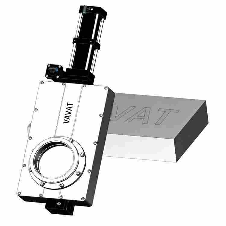 high vacuum fast acting valve, vacuum protection valve, semiconductor vacuum valve, pneumatic vacuum gate valve, emergency shut-off valve, ultra-high vacuum valve, vacuum system safety, ISO flange vacuum valve, CF flange valve, industrial vacuum component